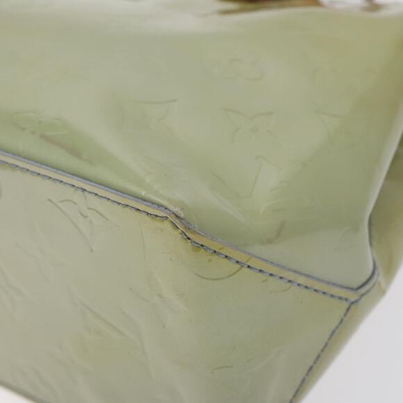 LOUIS VUITTON Monogram Vernis Reade PM Hand Bag Baby Blue - Picture 10 of 16